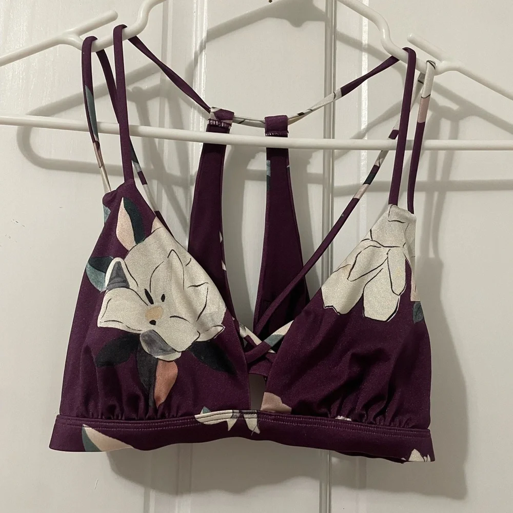 Athleta size small Floral Purple bra - Picture 3 of 12
